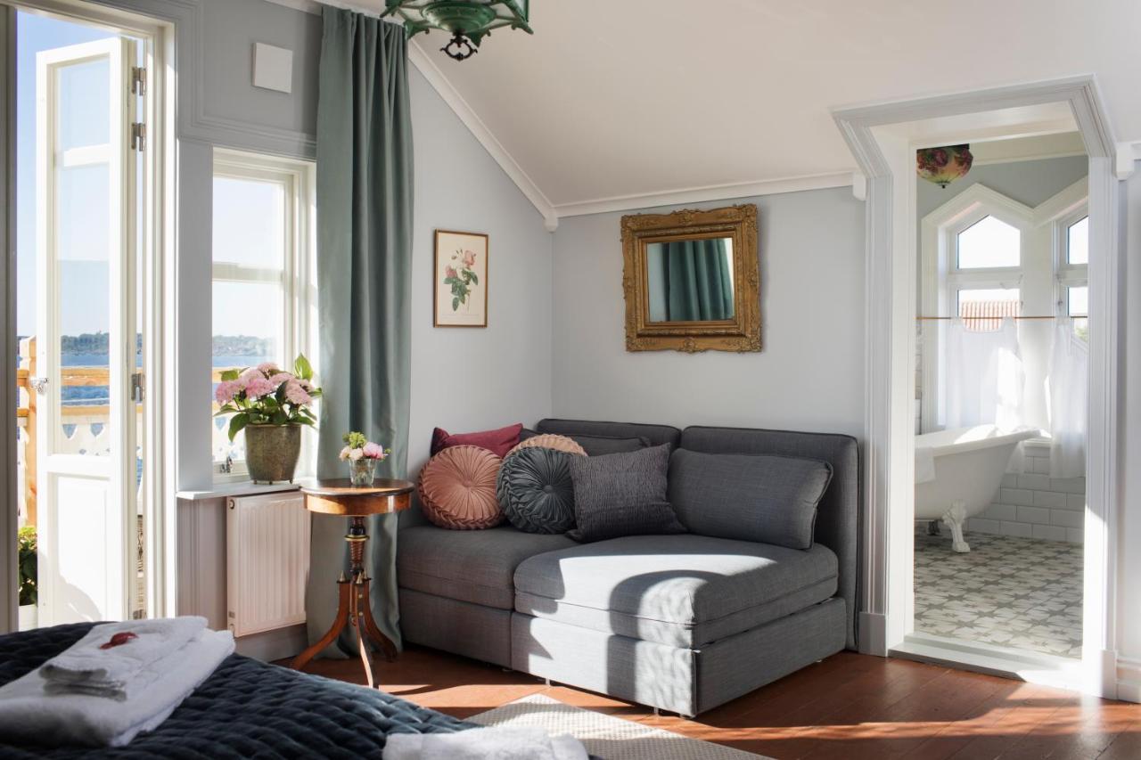 Strandflickornas Annex Gula Villan Lysekil Dış mekan fotoğraf